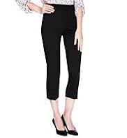 Cotton Rich Stretch Cropped Trousers