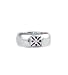 Royal Order/ロイヤルオーダーRINGS/リング Plain Wide Band w/4 Ruby or Sapphire Cross 「SR01-2RS」 9号 Royal Order/ロイヤルオーダーRINGS/リング Plain Wide Band w/4 Ruby or Sapphire Cross 「SR01-2RS」 9号