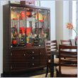 American Drew Tribecca China Cabinet in Root Beer Finish