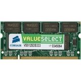 Corsair Value Select 2GB DDR2 SDRAM Memory Module. 2GB KIT 2X1GB SDRAM DDR2 200PIN SODIMM PC-5300 667MHZ UNBUFF CL4 STDMEM. 2GB (2 x 1GB) - 667MHz DDR2-667/PC2-5300 - DDR2 SDRAM - 200-pin