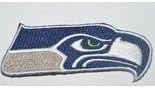 Seattle Seahawks Iron-on Embroidery Patch Size: 3" X 1"
