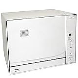 Countertop Portable Dishwasher with Digital Controls - White