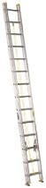 Louisville Ladder AE3228 Commander Extra Heavy-Duty Aluminum 2-Section D-Rung Extension Ladder, 28-Foot