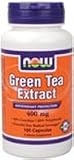 Green Tea Extract ( 100 Caps 400 mg ) NOW Foods