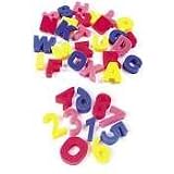 THE CHENILLE KRAFT COMPANY / Sponge letters, 3 high, a-z capital letters, 26 sponges/pack / CKC9065 / Sold as 1 Pack / Mfr Part # 9065 \*/ Sponge letters, 3 high, a-z capital letters, 26 sponges/pack