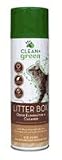 Clean + Green Litter Box Odor Remover and Cleaner for Cats, 16-Ounce