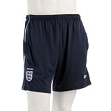 Umbro England Poly Shorts Senior Navy/Verm/White Small