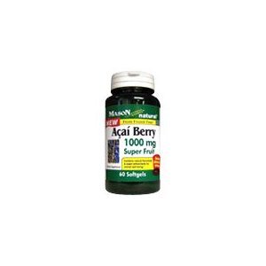 Mason Natural Acai Berry Weight Control Softgels, Metabolism