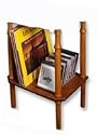 Stand To Fit e516 by Steepletone: Wood Veneer Nostalgic Style CD, Radio, Record Player (Turntable) E516 Music Stereo System (music system not included)
