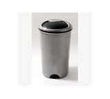 Outdoor Living : ADDIS ROUND BIN BASE 50LT METALLIC [ STAT_AG11370 ]