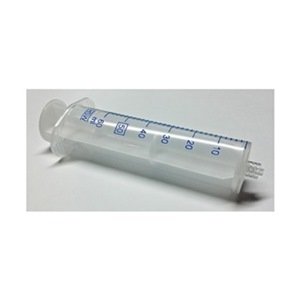 Plastic Syringe, Luer Lock, 50 mL, PK 30