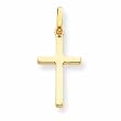 14k Hollow Cross Pendant