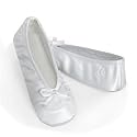 Satin Ballerina Slippers (Classic) by totes Isotoner