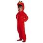 Sesame Street Giggling Elmo Deluxe Two-Sided Plush Jumpsuit - Child Small Costum