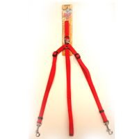 Adjustable Double Dog Leash, 5/8