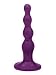 Tantus Ripple Small Anal Plug, Midnight Purple