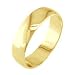 9ct Yellow Gold, 5mm Wide, 'D' Shape Wedding Ring