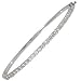 Moissanite Round 24 Stone Bangle