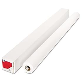 New-HP CG823A - Durable Banner w/DuPont Tyvek, 140g/m2, 2 Core, 60 x 75 ft, White - HEWCG823A