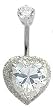 Star belly rings by GlitZ JewelZ ? - We use the best quality CZ crystals hand set and hand polished - gently packed in a lovely velvet pouch. Surgical steel bar 3/8' (10MM)