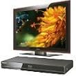 Samsung UN55B6000 Luxia Series 55-inch LCD 1080p HDTV (120Hz) w LED Technology & Samsung Blu-Ray Disc Player w/Netflix Streaming Capabilities - BDP1600