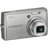 Nikon Coolpix S600 Digital Camera - Silver (10.0MP, 4x Optical Zoom) 2.7 LCD
