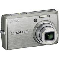 Nikon Coolpix S600 Digital Camera - Silver (10.0MP, 4x Optical Zoom) 2.7" LCD