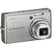 Nikon Coolpix S600 Digital Camera - Silver (10.0MP, 4x Optical Zoom) 2.7