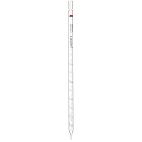 Kimble Kimax, Non-Sterile Disposable Glass Serological Pipet, 10ml x 0.1ml (Pack of 100)