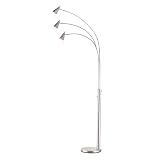 Adesso Venus Arc Lamp, Steel