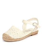 Crochet Jute Trim Sandals