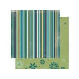 BoBunny Snow Day Stripe Paper