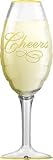 Foil SuperShape Balloon - Champagne Glass