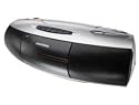 Grundig RRCD 1350 Stereo Radio-Rekorder (CD-/MP3-Player, Kassettendeck) silber/schwarz