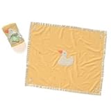 Jack Rabbit Creations Duck Fleece Blanket, Yellow