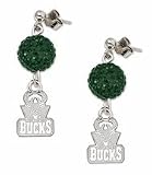 Milwaukee Bucks Ovation Crystal Earrings