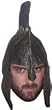 300 Spartan Deluxe King Leonidas Vinyl Headpiece