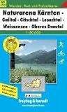 Naturarena K�rnten-Gailtal-Gitschtal-Lesachtal-Weissensee-Oberes Drautal. Wanderkarte. 1 : 50 000.