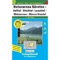 Naturarena K�rnten-Gailtal-Gitschtal-Lesachtal-Weissensee-Oberes Drautal. Wanderkarte. 1 : 50 000.