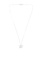 Rhapsody Conjunto de cadena y colgante Buterfly oro blanco 18 ct