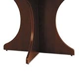 Valencia Series Sculpted Base Kit, 30w x 15d x 28-1/2h, Mahogany