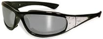 Global Vision Women Lady Viva Smoke Flash Mirror Foam Padded Eyewear Riding Sunglasses For Women Size Small Fits Great On Smaller Faces Smoked Glasses
