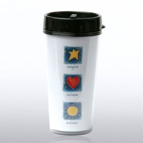 Travel Mug - Imagine Believe Achieve
