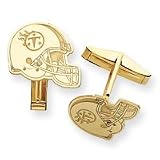 14K Tennessee Titans Helmet Cuff Links
