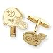 14K Tennessee Titans Helmet Cuff Links