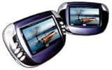 DUAL TWIN SCREEN IN CAR DVD PLAYER