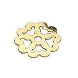 35mm Dia Brass Rosette