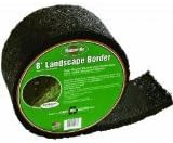 Rubberific Landscape Border 8' L X 4.5" W X 7/8" Thick Landscape Edging(Two Pack)