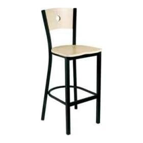 Click here to buy Richardson Bullseye Series - 30 Bar Stool: Mahogany by KegWorks.