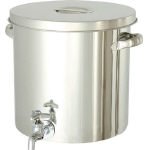 日東 ステンレスタンク ストレート貯蔵用タンク(蛇口付) 36L STW36